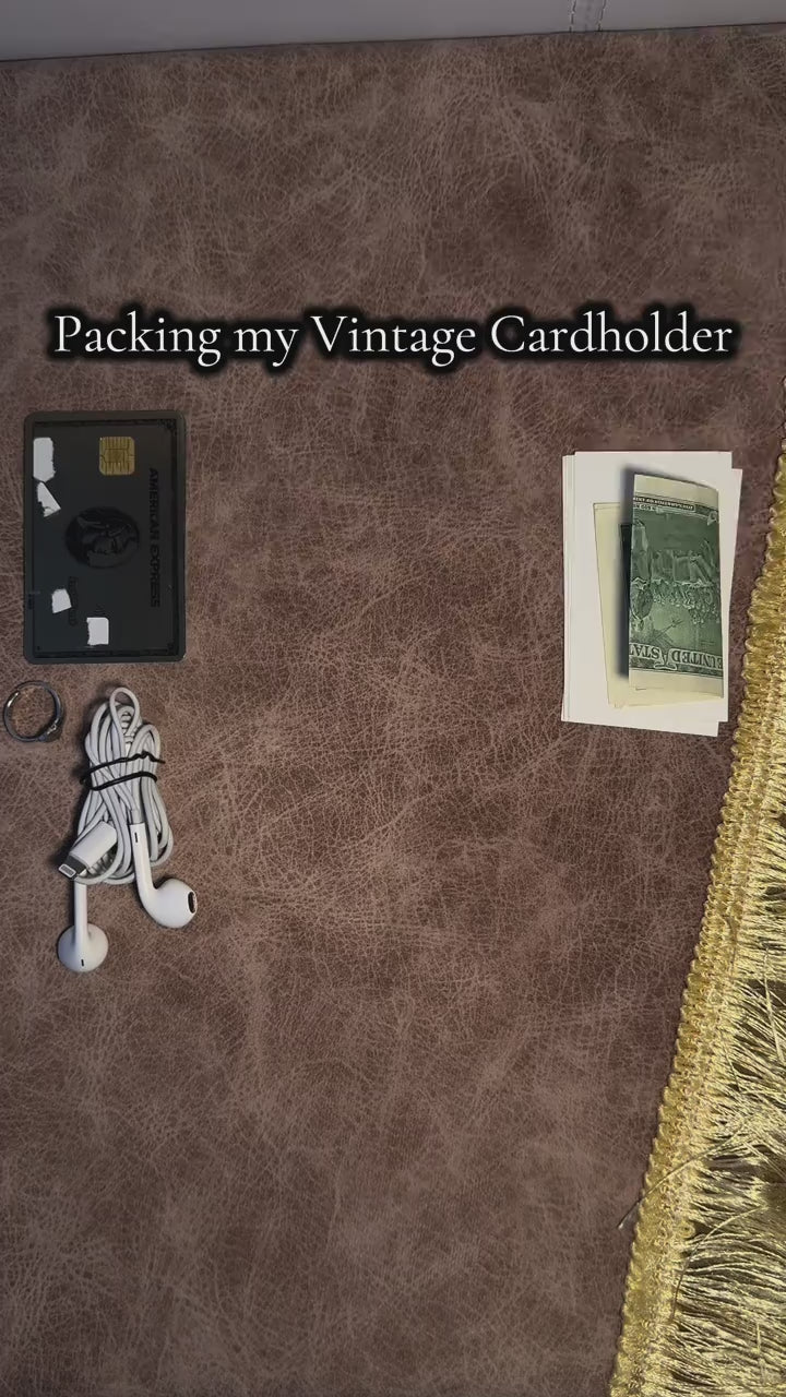 Vintage Card Holder